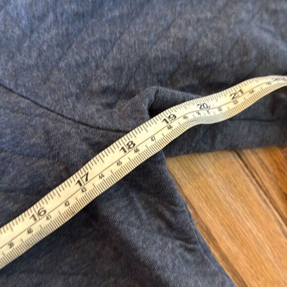 L.L. Bean blue quilted full zip collared sweater size small - Picture 5 of 7